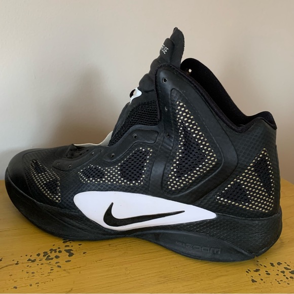 NIKE Zoom Hyperfuse Black Men’s Shoes - Picture 7 of 10
